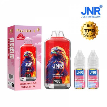 Falcon-X 28000 Puffs 20mg - JNR (Pastèque Bubblegum)