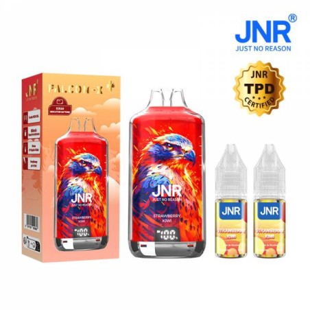 Falcon-X 28000 Puffs 20mg - JNR (Pêche Fruit des bois)